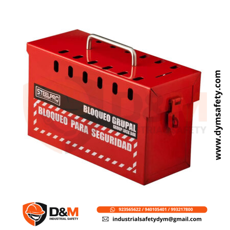Caja De Bloqueo Grupal Roja – U Steelpro
