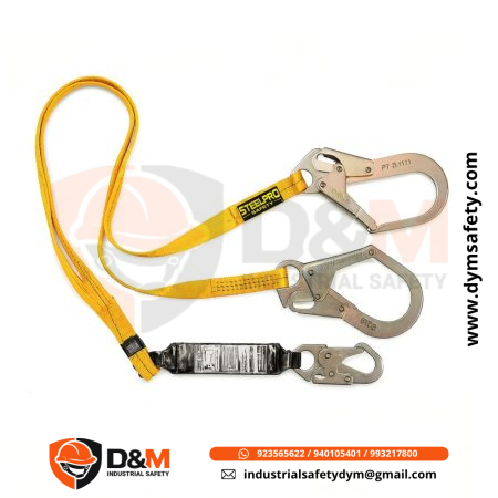 Linea de Vida Doble Gancho 2 14 Pulgadas Economico AMR2S PVAA0 Steelpro