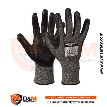 Guante Multiflex Cut-5 Nitrilo Foam Steelpro