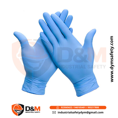 Guante de Nitrilo Desechable sin Polvo (100 UNDS)