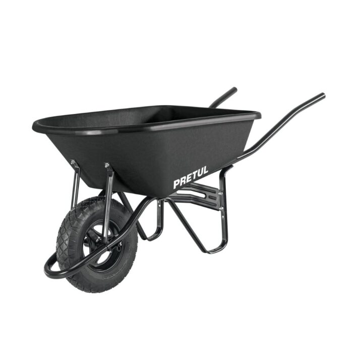 Carretilla Pretul 22703 de 5 ft3 Tolva plástica