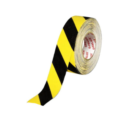 Cinta Antideslizante Amarillo y Negro AN-18N-A Opalux